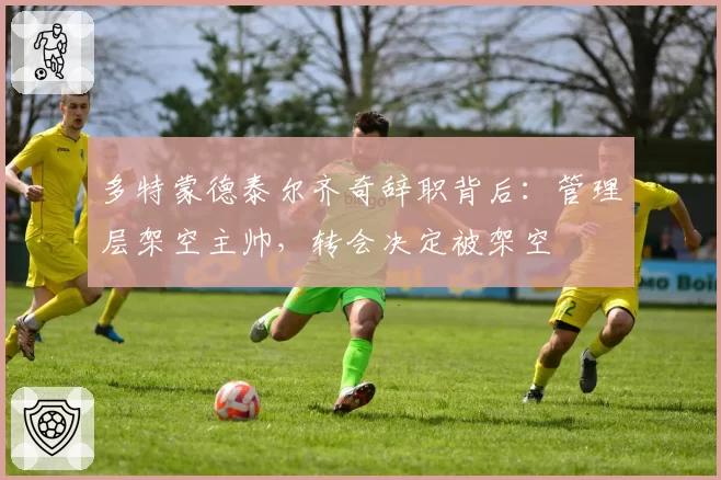 多特蒙德泰尔齐奇辞职背后:管理层架空主帅,转会决定被架空